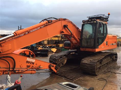 doosan excavators for sale used